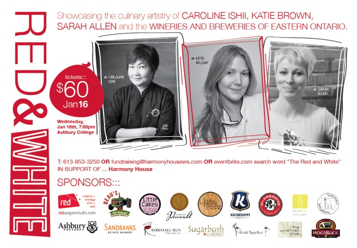 Women with Knives. Yup - this is going to be a very delicious evening!