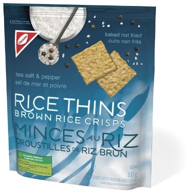 Much tastier than many other crackers, these baked treats are crisp and flavourful.