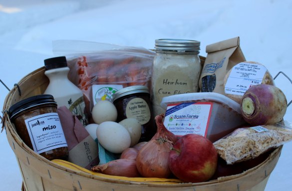 I was impressed with the wide variety of local foods available at the Ottawa Farmers' Market, even in the winter.