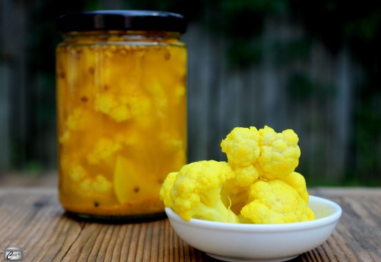 curried cauliflower pickles