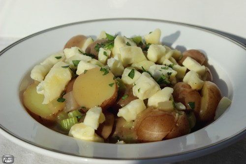 Warm Poutine Potato Salad