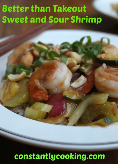 The best sweet and sour shrimp dish ever!