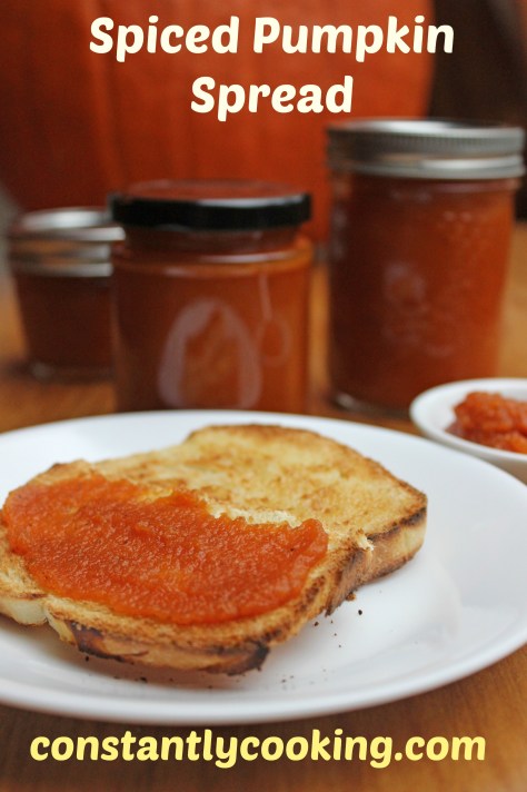 Recycle your jack-o'-lantern to make spiced pumpkin spread