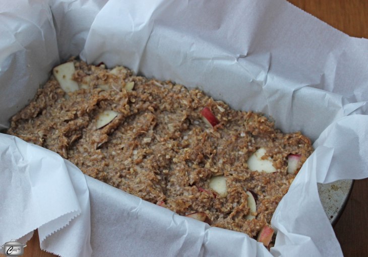 Twice cooked oatmeal step 1