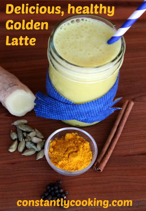 Golden Latte Pinterest