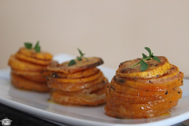 Spiced Sweet Potato Stacks
