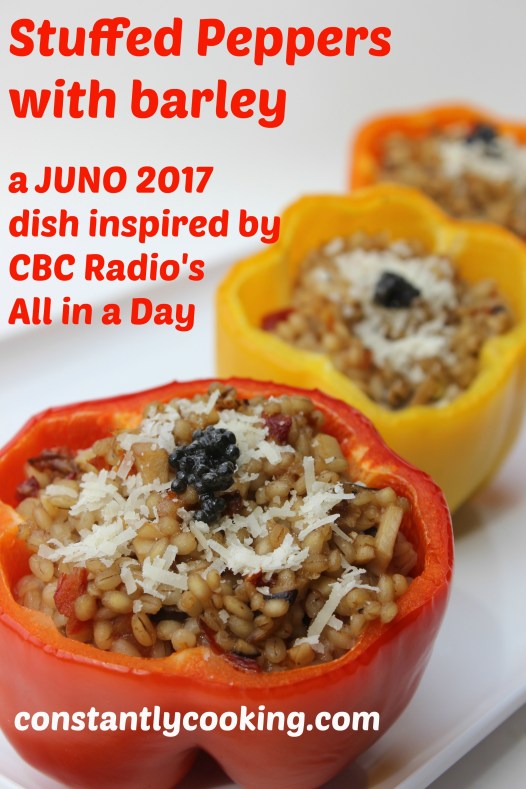 Stuffed Peppers with Barley