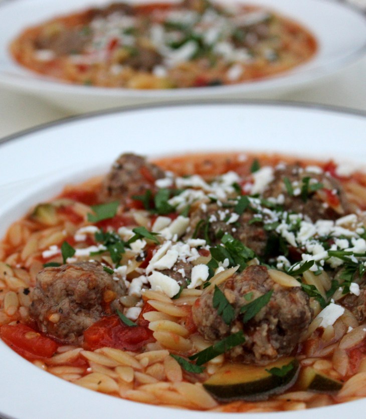 lamb meatball stew with pasta