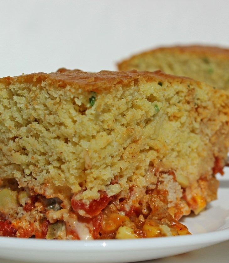 Tamale Pie with Cornbread Topping