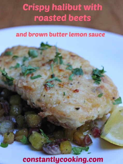 crispy halibut