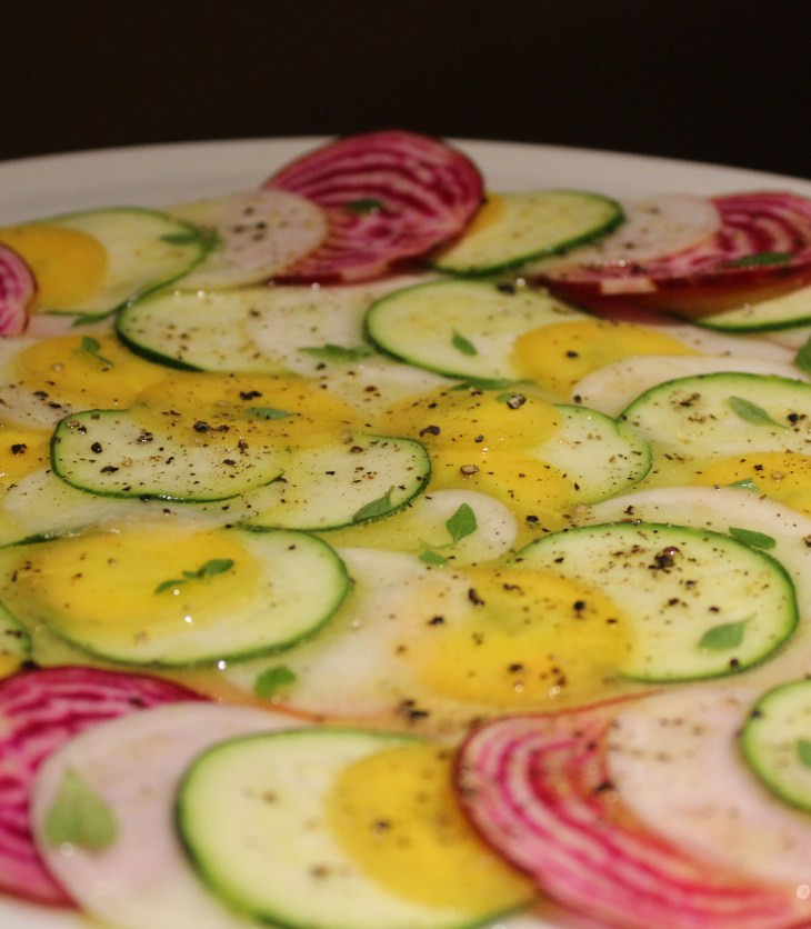 root vegetable carpaccio