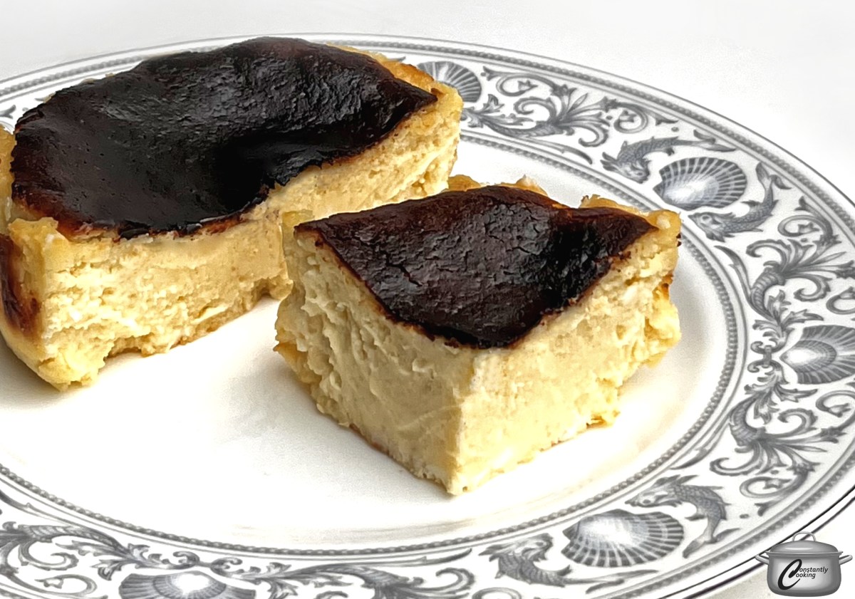 Mini Basque-style cheesecakes – Constantly Cooking with Paula Roy